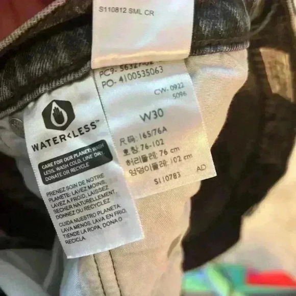 Levi’s 501 Denim Charcoal Shorts - Picture 6 of 6